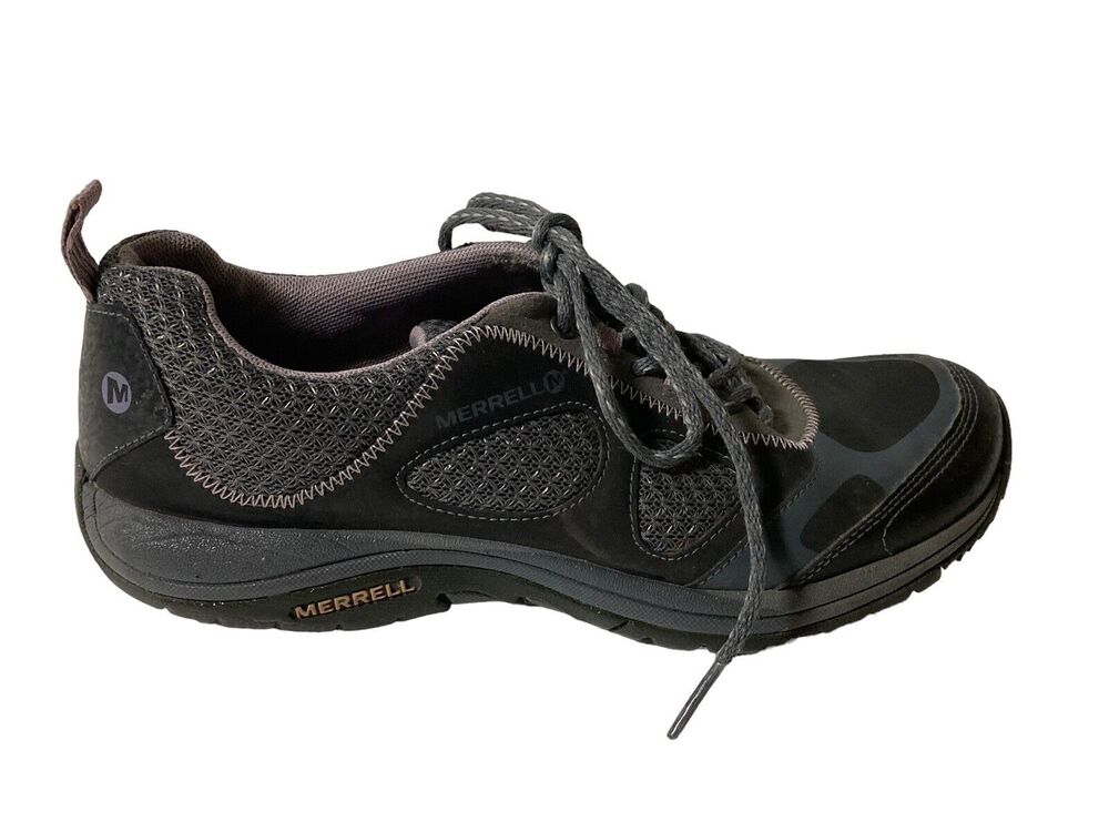 Womens Merrell Andean J227407C Black Sea Fog Violet Sneakers Shoes 7.5